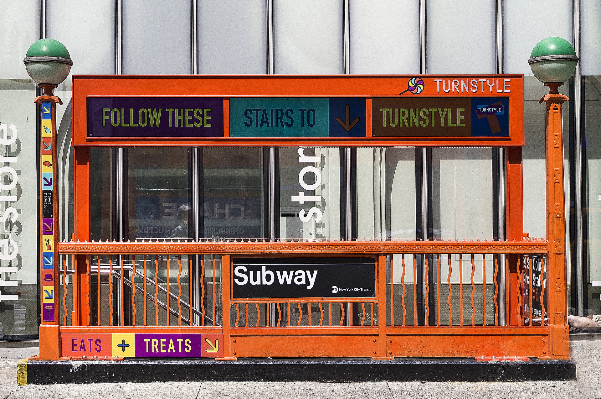 New York Subway Entrance
